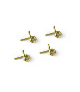 4-SHOE CLUTCH SPRINGS - GOLD - SOFT (4) - 358480 - XRAY