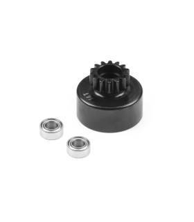 CLUTCH BELL 14T WITH BALL-BEARINGS - XRAY