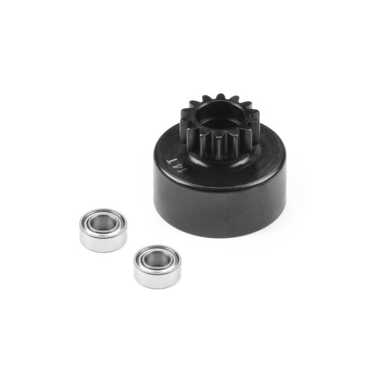 CLUTCH BELL 14T WITH BALL-BEARINGS - XRAY - 358514 CLUTCH BELL 14T WITH BALL-BEARINGS - XRAY - 358514
