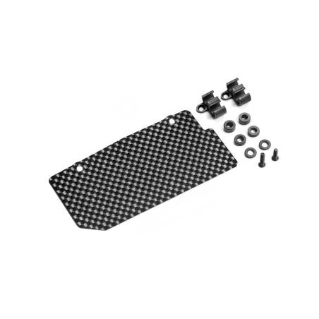 GRAPHITE 125CC FUEL TANK GUARD - XRAY