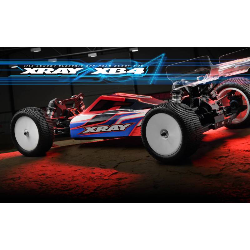 XRAY XB4D'24 - 4WD 1/10 ELECTRIC OFF-ROAD CAR DIRT - XRAY XRAY XB4D'24 - 4WD 1/10 ELECTRIC OFF-ROAD CAR DIRT - XRAY