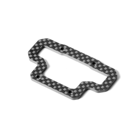 XB4'20 GRAPHITE CENTER UPPER DECK 2MM - XRAY
