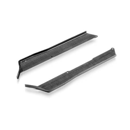 XB4'23 CARBON FIBER CHASSIS SIDE GUARD L+R - XRAY