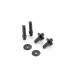 BODY MOUNT, BATTERY MOUNT - V2 & WING SHIM (2) - 361320 - XRAY