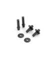 BODY MOUNT, BATTERY MOUNT - V2 & WING SHIM (2) - 361320 - XRAY