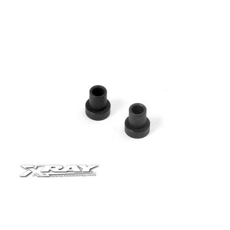 STEEL STEERING BUSHING - LONG (2) - XRAY