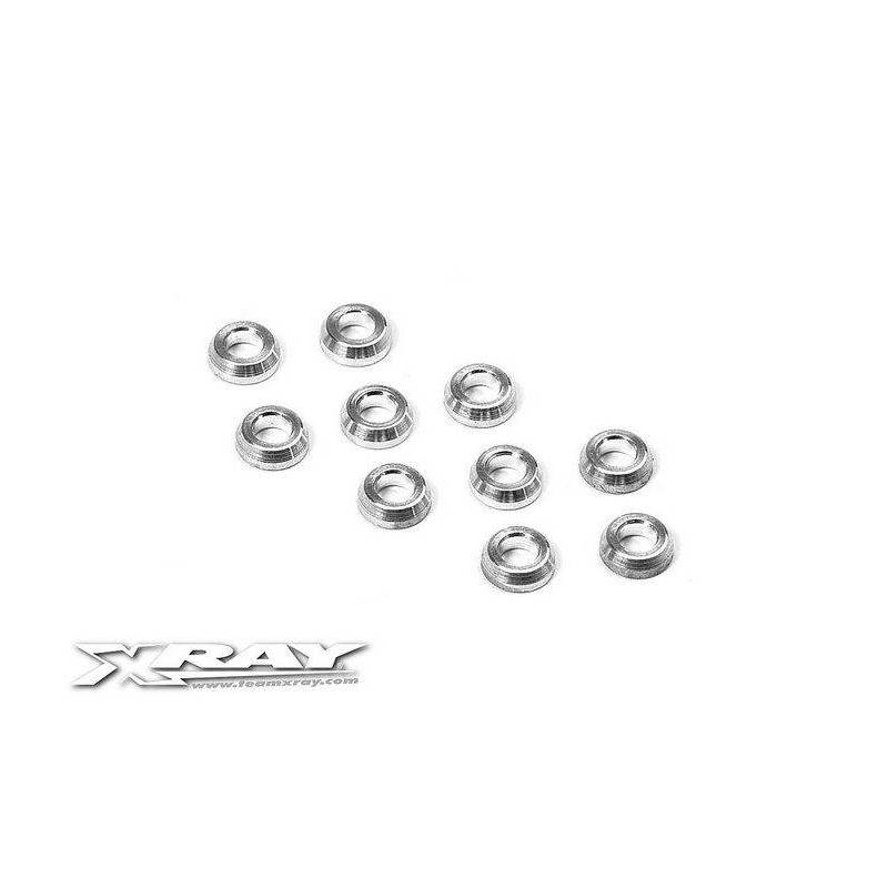 ALU CONICAL SHIM 3x6x2.0MM (10) - 362280 - XRAY ALU CONICAL SHIM 3x6x2.0MM (10) - 362280 - XRAY