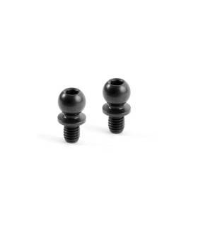 Rotules 4,9mm avec filetage 4mm (2) - XRAY - 362648