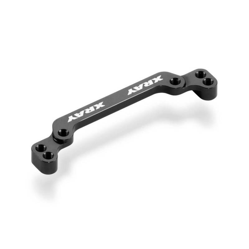 ALU STEERING PLATE 2-H. - 6MM PROFILED SHAPE - XRAY - 362575 ALU STEERING PLATE 2-H. - 6MM PROFILED SHAPE - XRAY - 362575