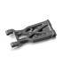 LONG SUSPENSION ARM REAR LOWER LEFT - GRAPHITE - XRAY - 363123-G