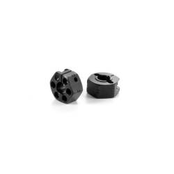 "ALU WHEEL HUB 12MM - OFFSET ""+1.50MM"" (2) - 365356 - XRAY"