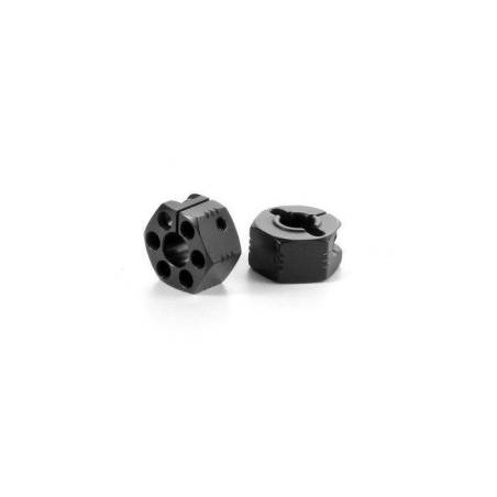 """ALU WHEEL HUB 12MM - OFFSET """"+2.25MM"""" (2)"" - XRAY"