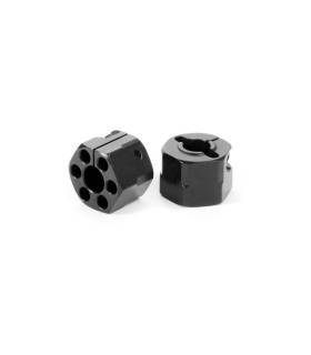 XB4 Hexagones de roue 12mm +4.5mm (2) - XRAY - 365360