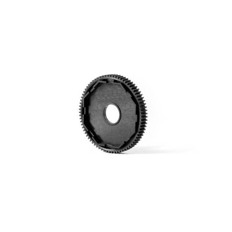 COMPOSITE 3-PAD SLIPPER CLUTCH SPUR GEAR 75T / 48 - XRAY COMPOSITE 3-PAD SLIPPER CLUTCH SPUR GEAR 75T / 48 - XRAY