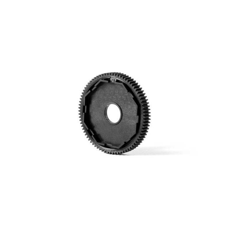 COMPOSITE 3-PAD SLIPPER CLUTCH SPUR GEAR 78T / 48 - XRAY COMPOSITE 3-PAD SLIPPER CLUTCH SPUR GEAR 78T / 48 - XRAY