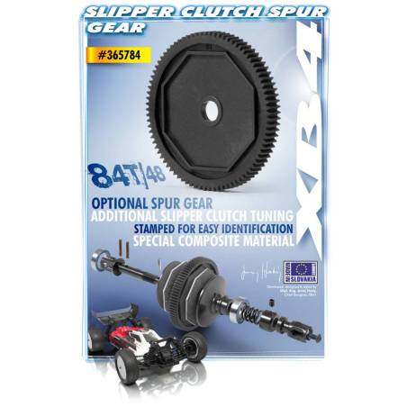 COMPOSITE SLIPPER CLUTCH SPUR GEAR 84T / 48 - 365784 - XRAY