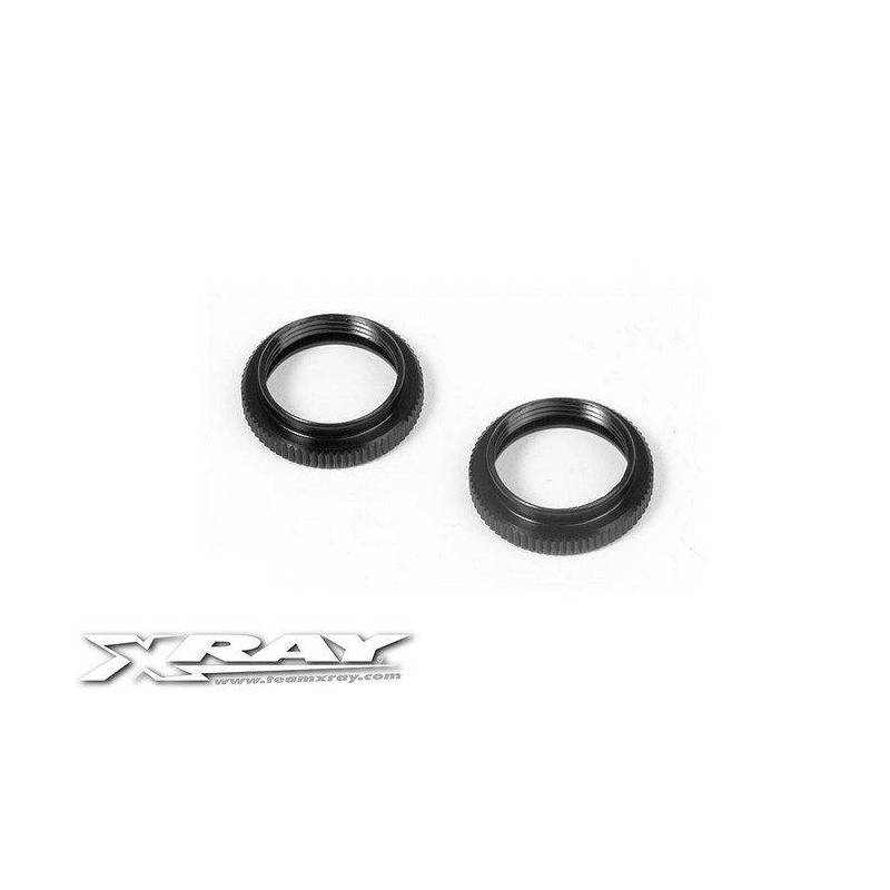 ALU SHOCK ADJUSTABLE NUT (2) - XRAY ALU SHOCK ADJUSTABLE NUT (2) - XRAY