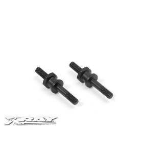 STEEL SCREW SHOCK PIVOT BALL WITH HEX (2) - 368045 - XRAY