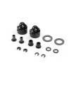 ALU SHOCK CAP-NUT WITH VENT HOLE (2) - XRAY - 368052