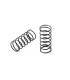 FRONT SPRING-SET PROGRESSIVE L 40MM - 3 DOTS (2) - 368175 - XRAY