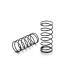 FRONT SPRING-SET L 42MM - 2 DOTS (2) - XRAY