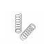 REAR SPRING-SET PROGRESSIVE OPEN L 55MM - 2 DOTS (2) - XRAY - 368277