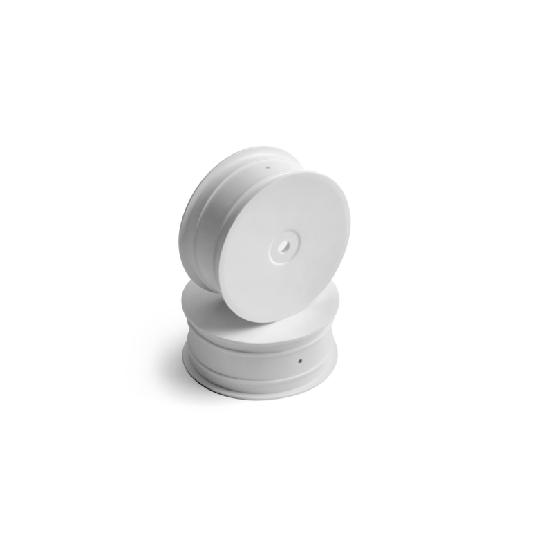 4WD FRONT WHEEL AERODISK WITH 12MM HEX IFMAR - WHITE (2) - 369912-M - 4WD FRONT WHEEL AERODISK WITH 12MM HEX IFMAR - WHITE (2) - 369912-M -