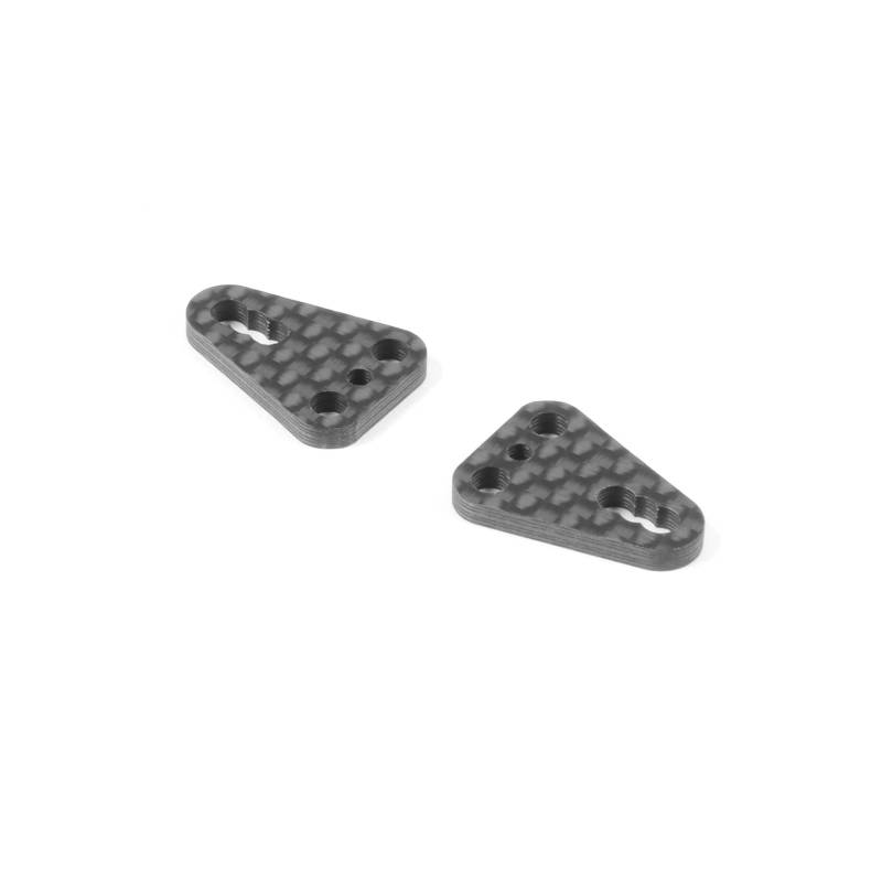X1'20 GRAPHITE POD LINK PLATE 2.5MM (2) - XRAY X1'20 GRAPHITE POD LINK PLATE 2.5MM (2) - XRAY