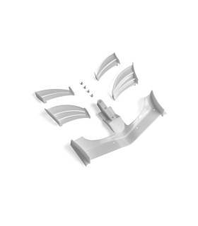 X1 COMPOSITE ADJUSTABLE FRONT WING - WHITE - ETS APPROVED - 371203 - 