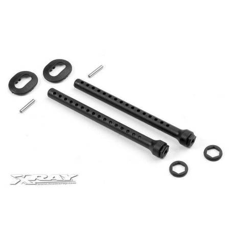 X10 COMPOSITE BODY POST (2) - 371325 - XRAY