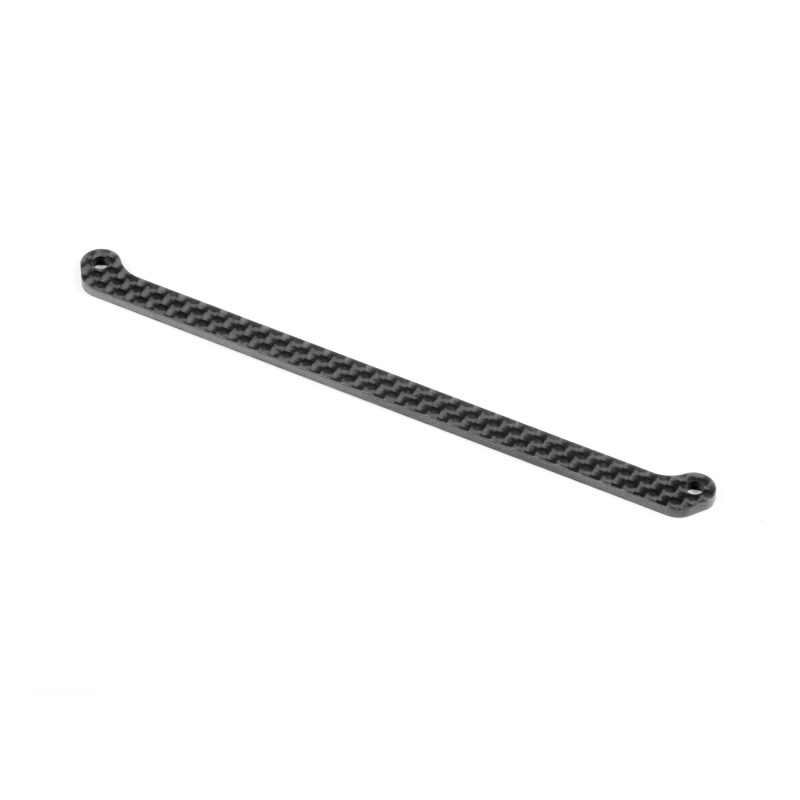 X10'22 GRAPHITE FRONT BRACE 2.0MM - XRAY