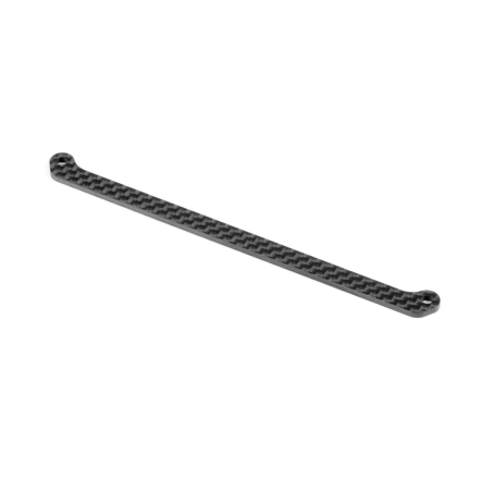X10'22 GRAPHITE FRONT BRACE 2.0MM - XRAY