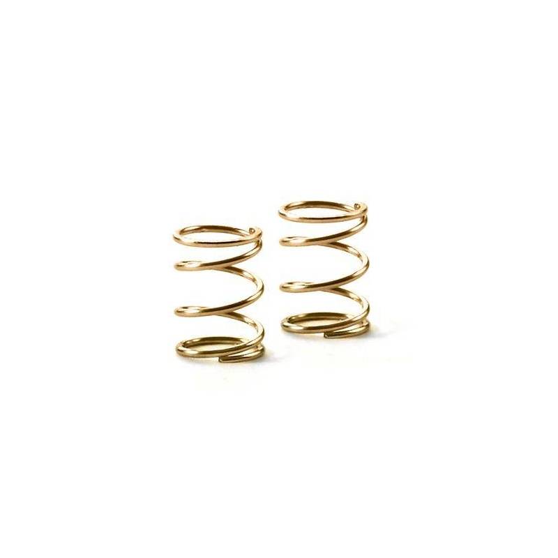 "SPRING 4.25 COILS 3.6x6x0.4MM C 1.5 - GOLD (SOFT) (2) - 372176 - XR "SPRING 4.25 COILS 3.6x6x0.4MM C 1.5 - GOLD (SOFT) (2) - 372176 - XR