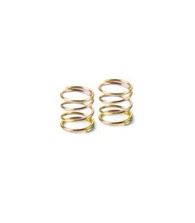 FRONT COIL SPRING FOR 4MM PIN C 1.5-1.7 - GOLD (2) - XRAY - 372186