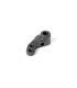 COMPOSITE STEERING BLOCK 4MM KING PIN LEFT - GRAPH. - XRAY - 372224