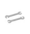 Cales alu longues 0.2mm argents (2) - XRAY - 372292