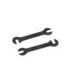 STEEL SHIM 0.4MM - BLACK (2) - 372293 - XRAY