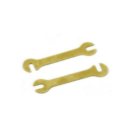 STEEL SHIM 0.6MM - GOLD (2) - XRAY