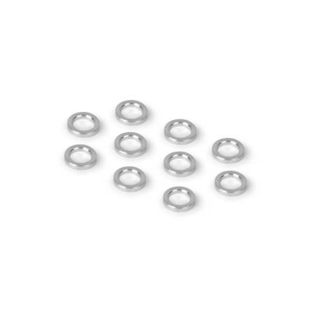 ALU SHIM 4x6x1.0MM (10) - XRAY