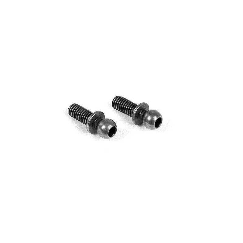 BALL-END 4.2MM - THREADED - HUDY SPRING STEEL™ (2) - 372650 - XRAY