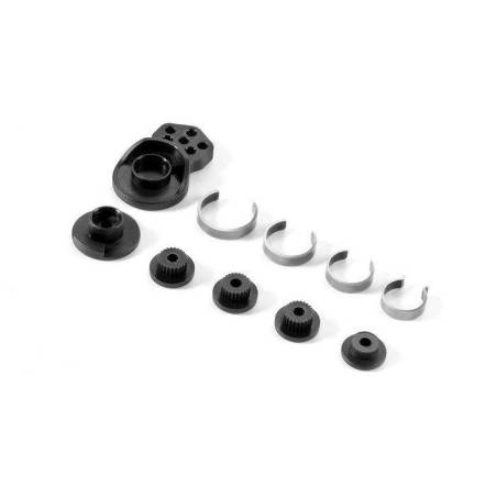 COMPOSITE SERVO SAVER - X-STIFF - SET - V2 - XRAY