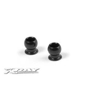 PIVOT BALL UNIVERSAL 4.9 MM - HUDY SPRING STEEL (2) - XRAY