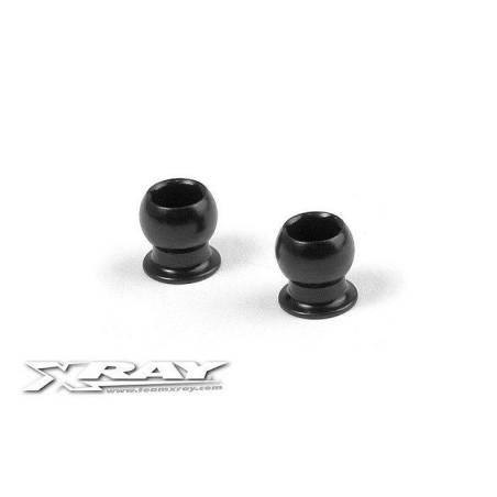 PIVOT BALL UNIVERSAL 4.9 MM - HUDY SPRING STEEL (2) - XRAY