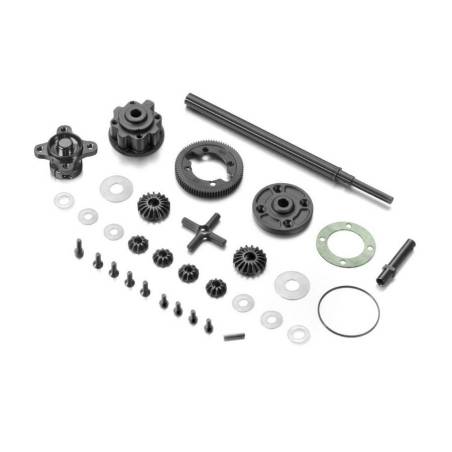 XRAY GEAR DIFFERENTIAL 1/10 PAN CAR - SET - V2 - XRAY