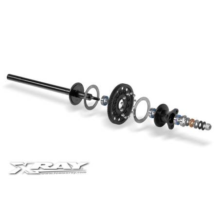 STEEL REAR AXLE SHAFT - HUDY SPRING STEEL™ - 375012 - XRAY