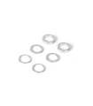 SET OF ALU SHIMS 6.37x8.4MM (0.5MM, 1.0MM, 2.0MM) - XRAY - 375090