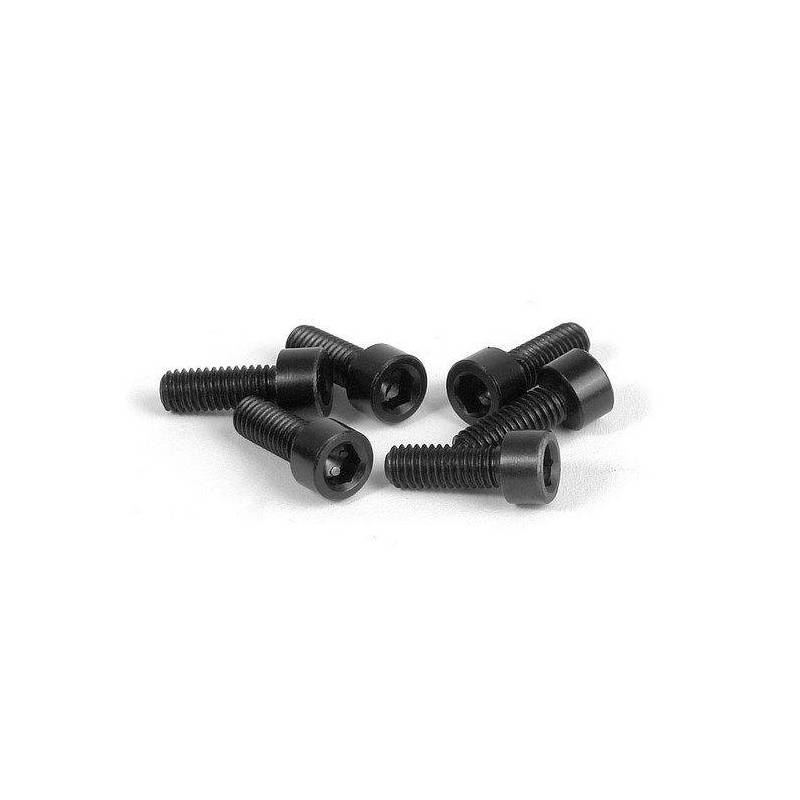 ALU 7075 HEX SCREW M3x8 FOR REAR WHEELS (6) - XRAY