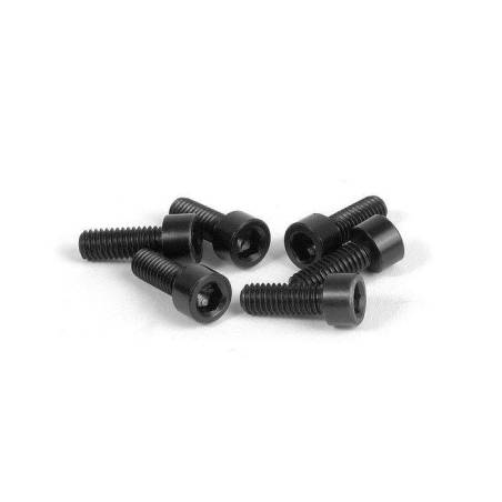 ALU 7075 HEX SCREW M3x8 FOR REAR WHEELS (6) - XRAY