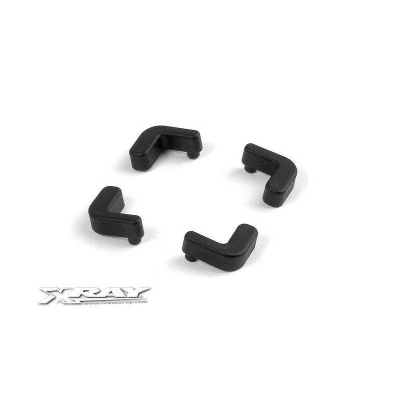 COMPOSITE LiPo BATTERY BACKSTOP (2) - 376130 - XRAY COMPOSITE LiPo BATTERY BACKSTOP (2) - 376130 - XRAY