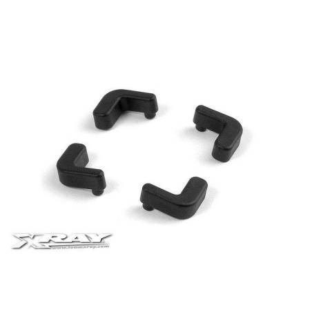 COMPOSITE LiPo BATTERY BACKSTOP (2) - 376130 - XRAY